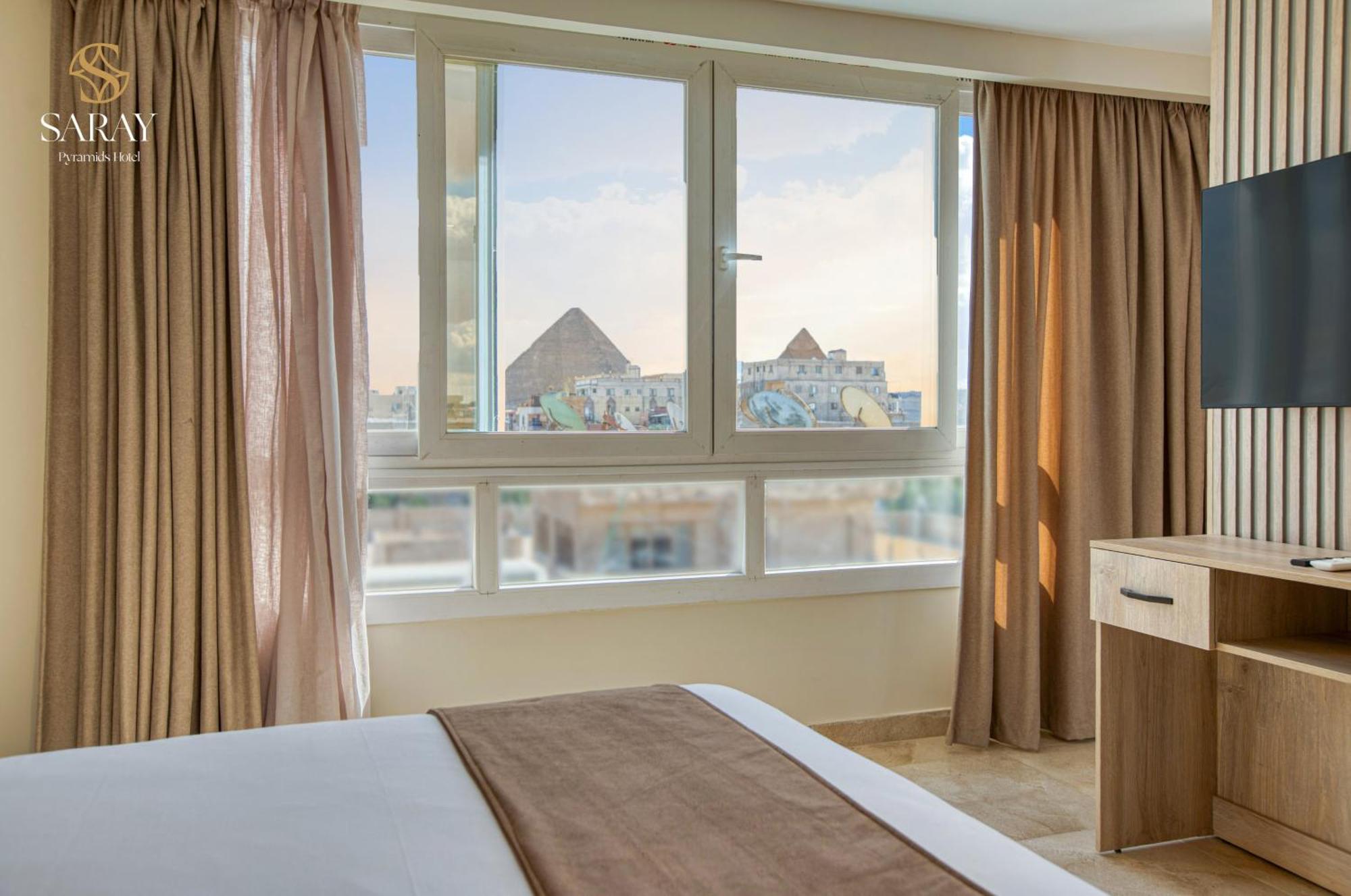 Saray Pyramids & Museum View Hotel Kafret el-Gabal Kültér fotó