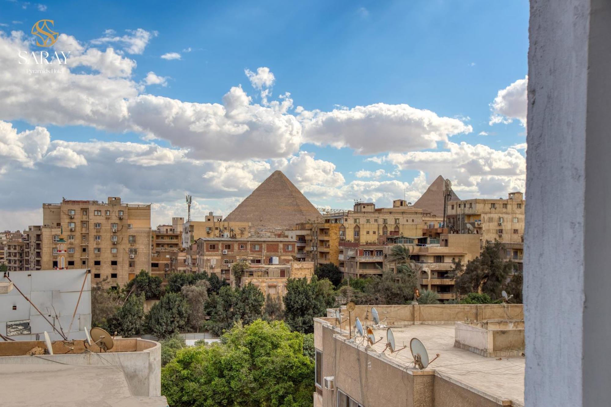 Saray Pyramids & Museum View Hotel Kafret el-Gabal Kültér fotó