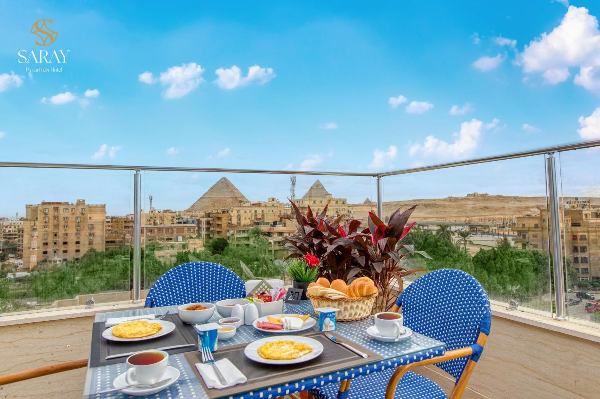 Saray Pyramids & Museum View Hotel Kafret el-Gabal Kültér fotó