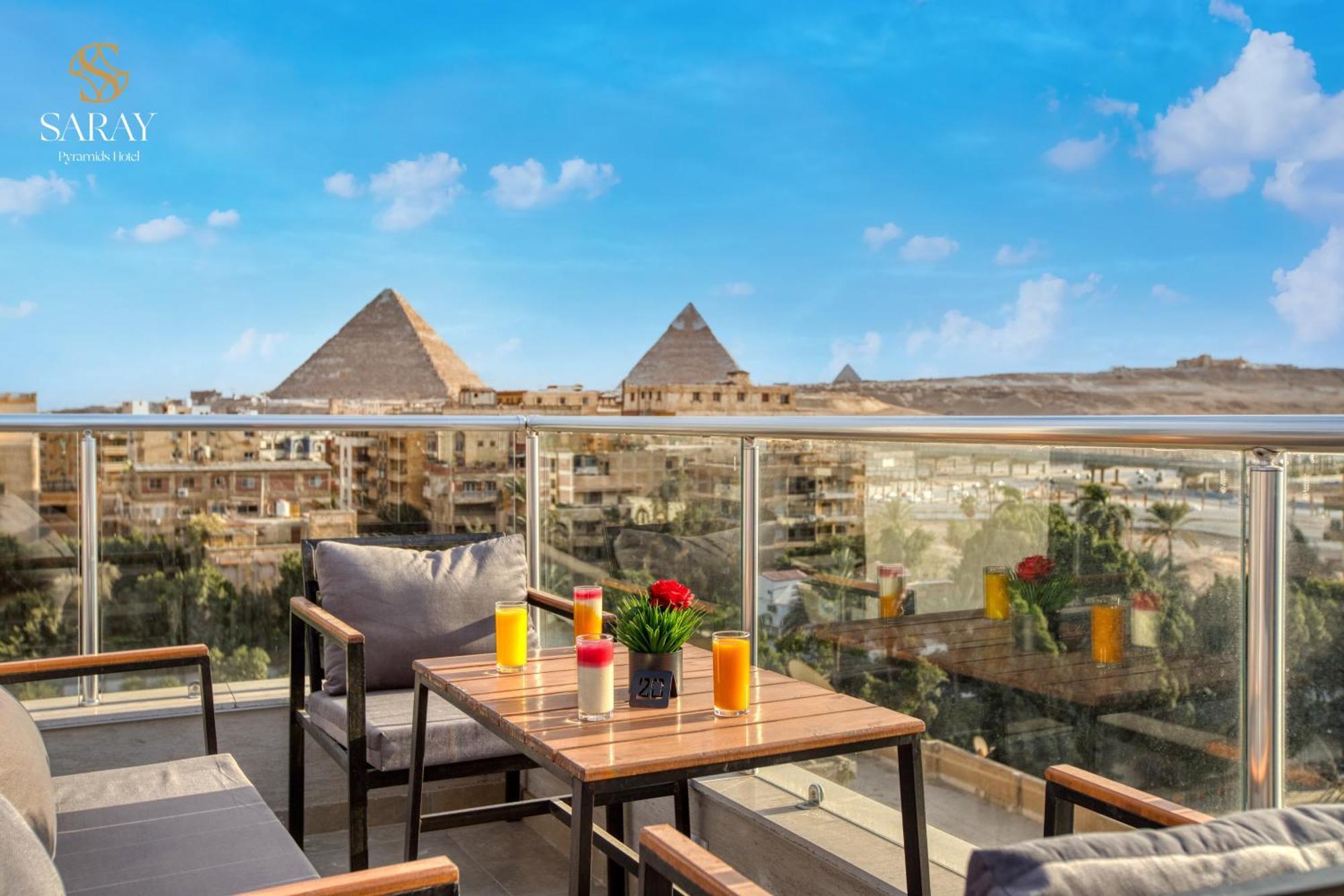 Saray Pyramids & Museum View Hotel Kafret el-Gabal Kültér fotó