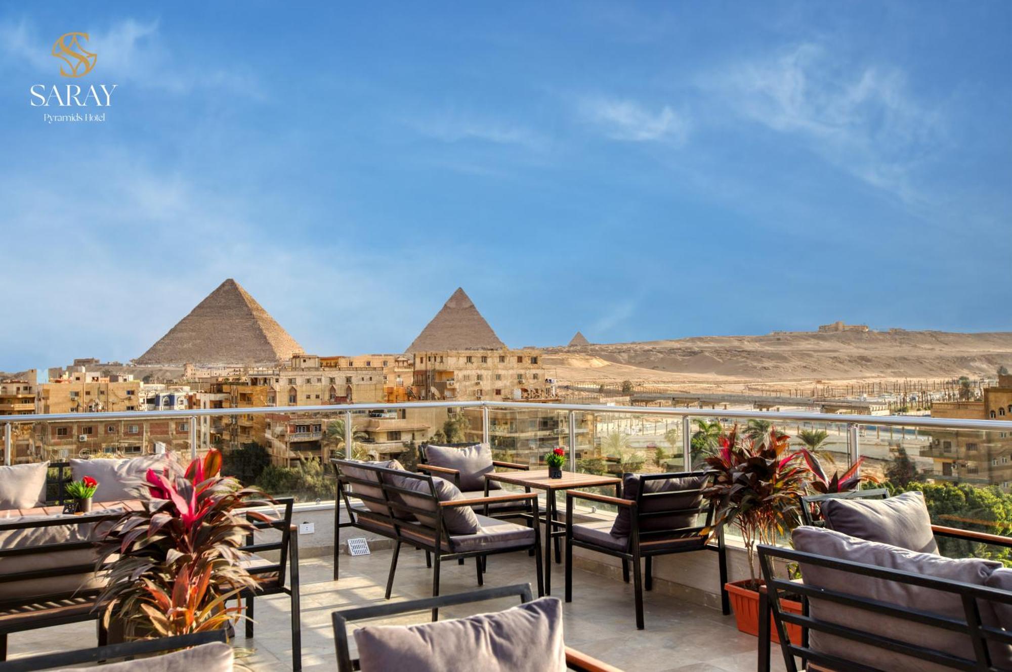 Saray Pyramids & Museum View Hotel Kafret el-Gabal Kültér fotó
