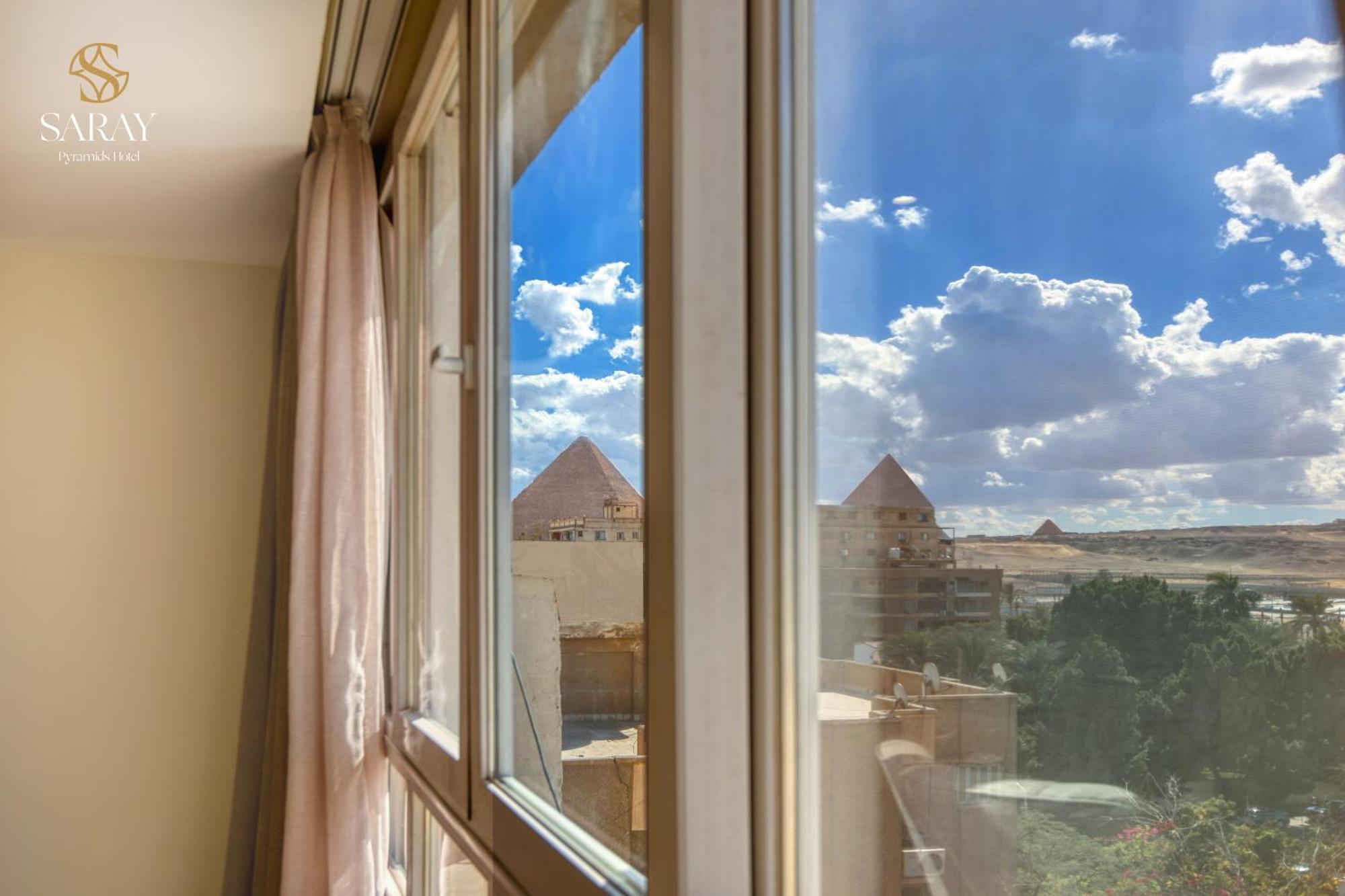 Saray Pyramids & Museum View Hotel Kafret el-Gabal Szoba fotó